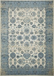 KAS Heritage Ivory and Blue Elegance 9367